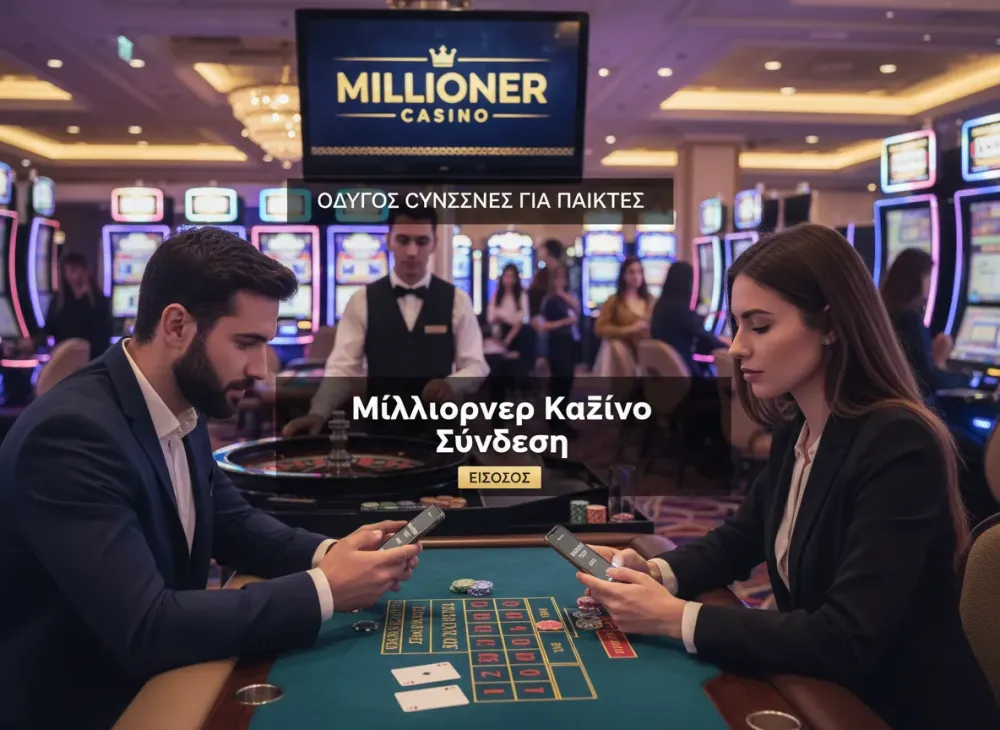 Millioner casino login - Οδηγός Σύνδεσης για Παίκτες